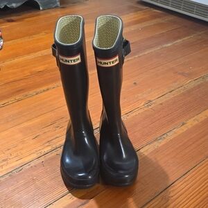 Hunter rain boots